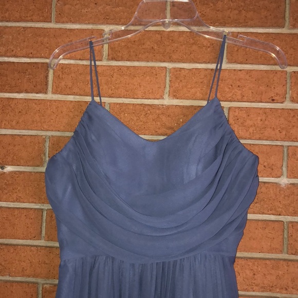 🕊WEDDINGTON WAY🕊LILA CHIFFON RUCHED BODICE DRESS - Picture 5 of 7